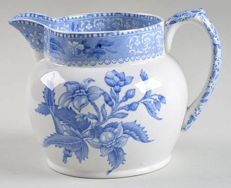Camilla Blue (Earthenware, Scalloped) 16 Oz Jug by Spode
