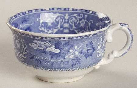 Camilla Blue (Earthenware, Scalloped) Flat Cup