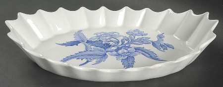 Camilla Blue (Earthenware, Scalloped) Jubilee Platter