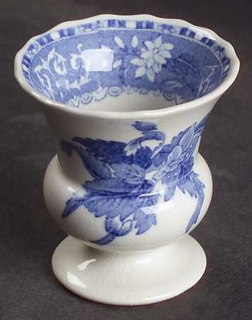 Camilla Blue (Earthenware, Scalloped) Toothpick Holder