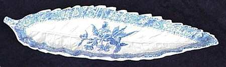 Camilla Blue (Earthenware, Scalloped) Cucumber Tray