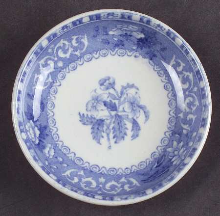 Camilla Blue (Earthenware, Scalloped) Butter Pat