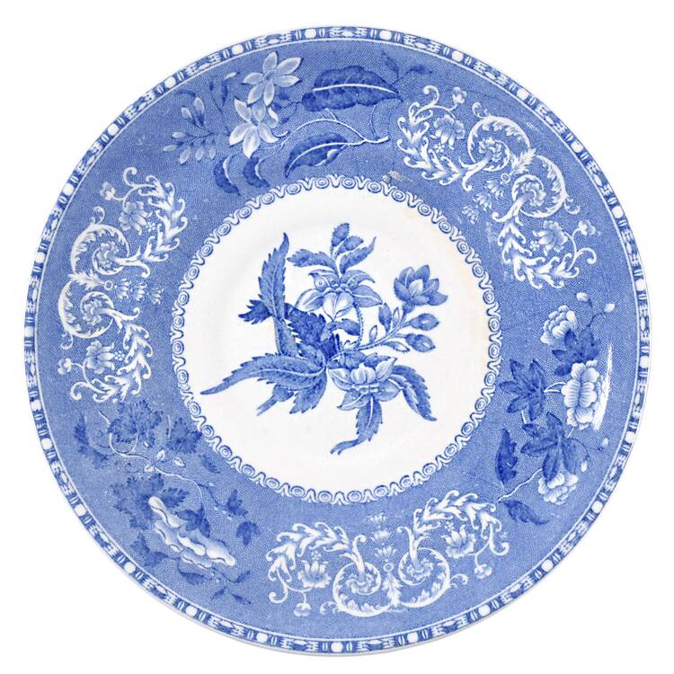 Camilla Blue (Smooth) Saucer for Footed Cream Soup Bowl