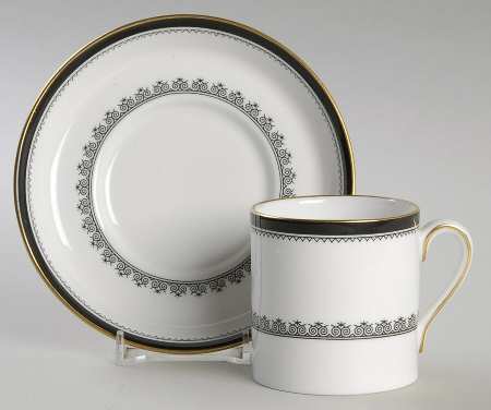 Camelot Flat Demitasse Cup & Saucer Set