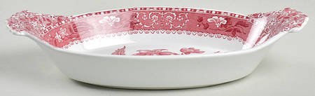 Camilla Red (Earthenware) 8" Augratin by Spode