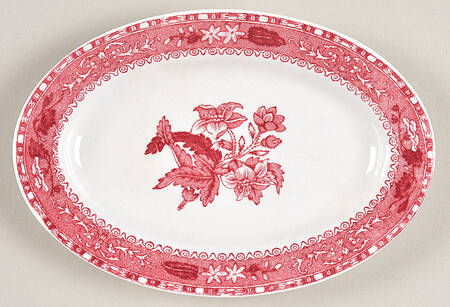Camilla Red (Earthenware) Individual Gravy Boat No Underplate