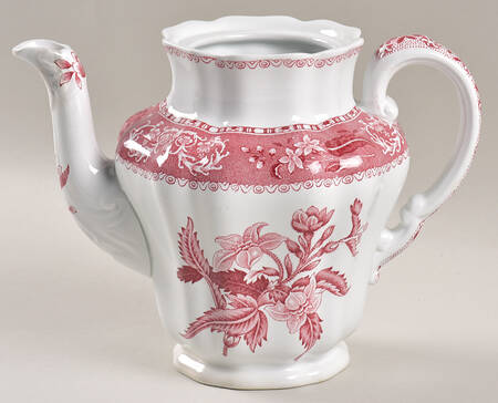 Camilla Red (Earthenware) Small Coffee Pot No Lid