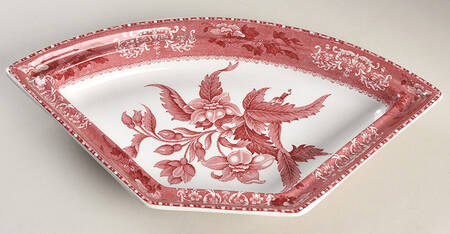 Camilla Red (Earthenware) Canterbury Set, Covered Side, No Lid