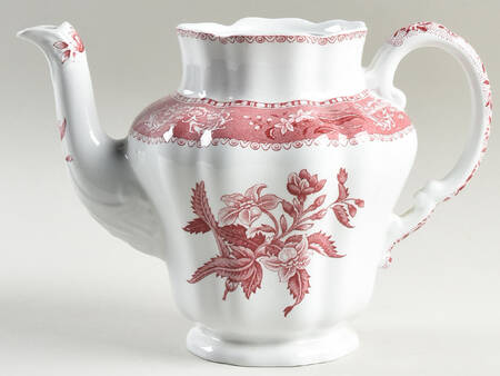 Camilla Red (Earthenware) Coffee Pot No Lid