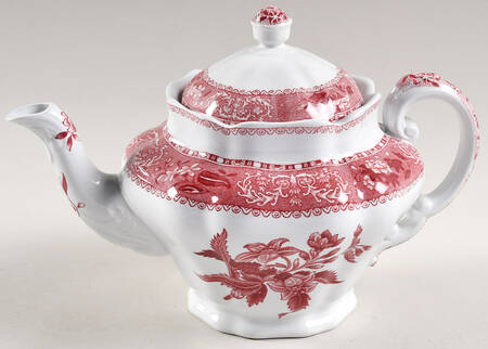 Camilla Red (Earthenware) Small Teapot & Lid