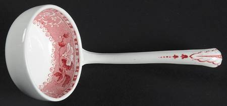 Camilla Red (Earthenware) Solid Piece Sauce Ladle