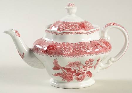Camilla Red (Earthenware) Mini Teapot & Lid