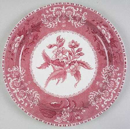 Camilla Red (Earthenware) 12" Chop Plate (Round Platter)
