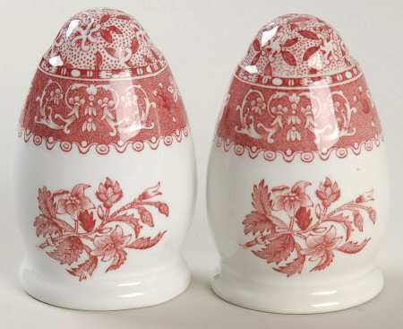 Camilla Red (Earthenware) Salt & Pepper Set