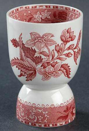 Camilla Red (Earthenware) Double Egg Cup