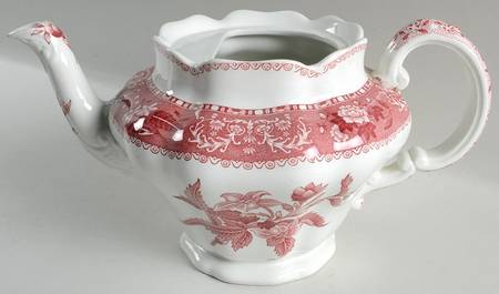Camilla Red (Earthenware) Teapot No Lid