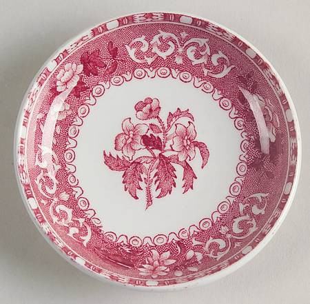 Camilla Red (Earthenware) Butter Pat