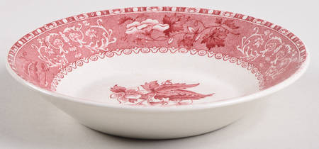 Camilla Red (Earthenware, Smooth) Fruit/Dessert (Sauce) Bowl