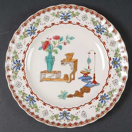 Canton (Fluted) Luncheon Plate
