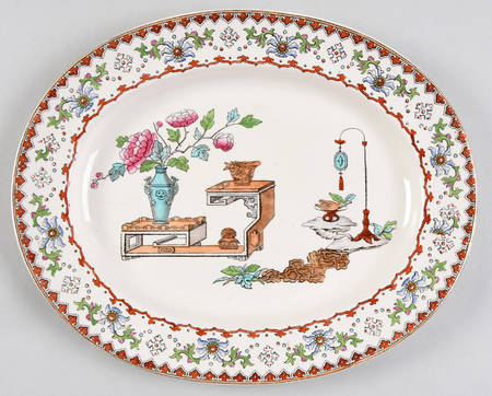 Canton (Smooth) 11" Oval Serving Platter