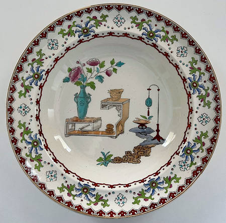 Canton (Smooth) Large Rim Soup Bowl