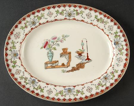 Canton (Smooth) 9" Oval Serving Platter