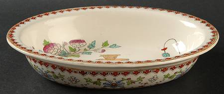 Canton (Smooth) 8" Oval Vegetable Bowl