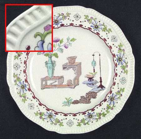 Canton (Embossed, Scalloped) by Spode