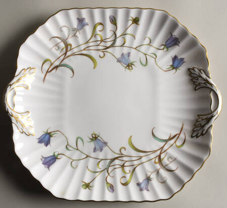 Canterbury Square Handled Cake Plate