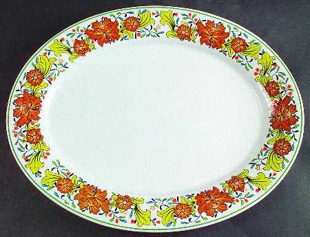 Caribbean 15" Oval Serving Platter