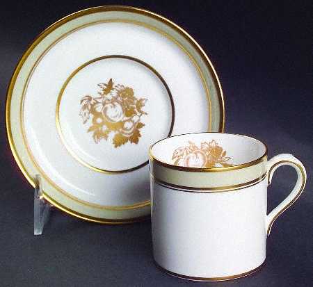 Carlton Flat Demitasse Cup & Saucer Set