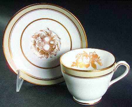 Carlton Footed Cup & Saucer Set