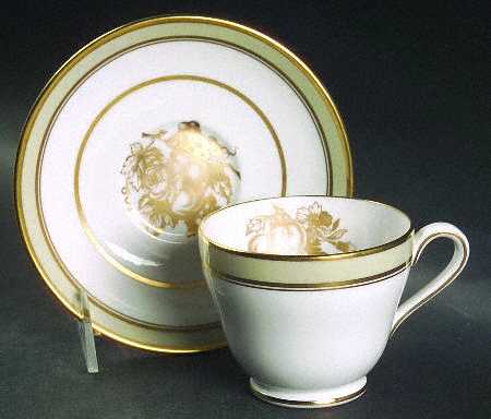 Carlton Footed Cup & Saucer Set