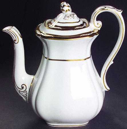 Chancellor Black Coffee Pot & Lid