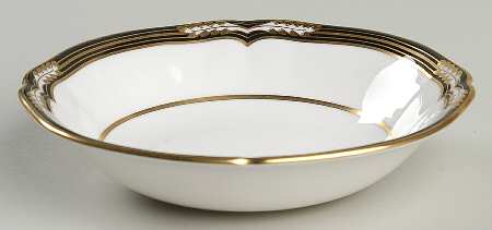 Chancellor Black Coupe Cereal Bowl
