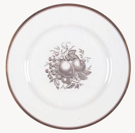 Chatham (Gold Trim) Dinner Plate