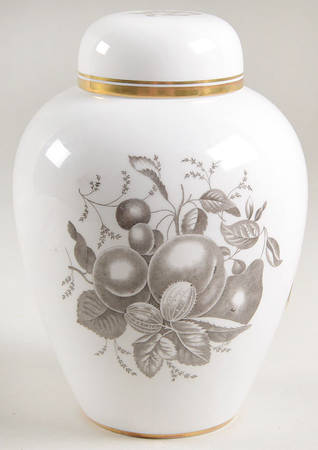 Chatham (Gold Trim) Medium Ginger Jar & Lid