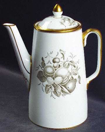Chatham (Gold Trim) Coffee Pot & Lid