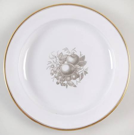 Chatham (Gold Trim) 12" Chop Plate (Round Platter)
