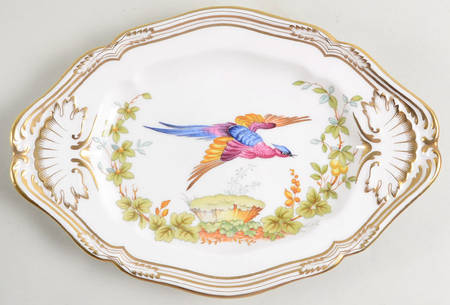 Chelsea Bird (No Raised Gold Dots) Relish/Gravy Underplate