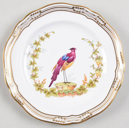 Chelsea Bird (No Raised Gold Dots) Bread & Butter Plate
