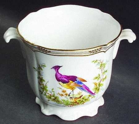 Chelsea Bird (No Raised Gold Dots) Small Cachepot