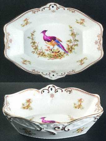 Chelsea Bird (No Raised Gold Dots) Open Candy Dish