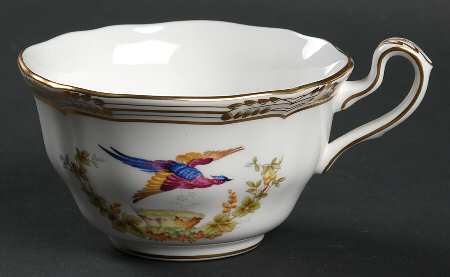 Chelsea Bird (No Raised Gold Dots) Flat Cup