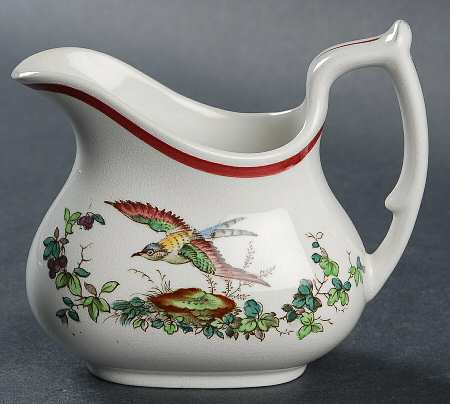 Chelsea Bird Black Bird Creamer