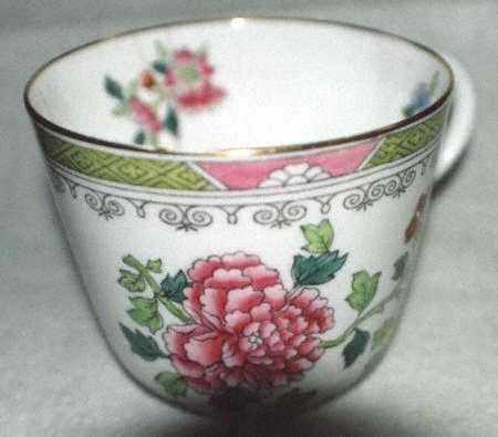 Chinese Blossom Flat Cup