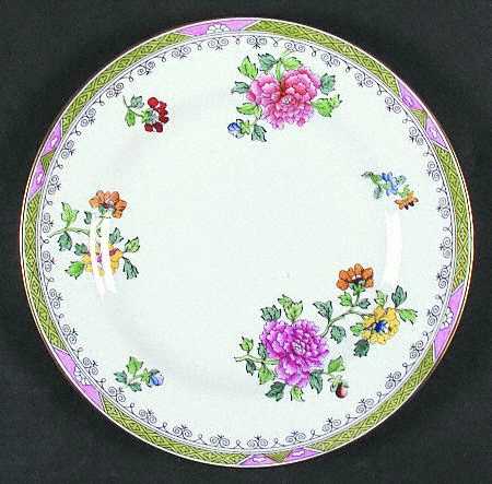 Chinese Blossom Luncheon Plate