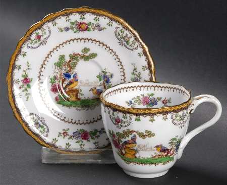 Chelsea Flat Demitasse Cup & Saucer Set