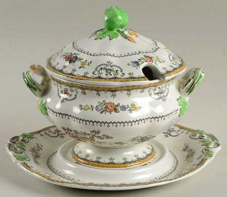 Chelsea Sauce Boat & Lid with Underplate