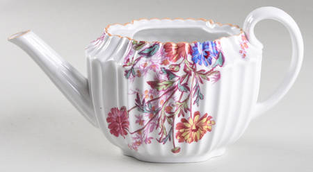 Chelsea Garden (Mustard Trim) Mini Teapot No Lid